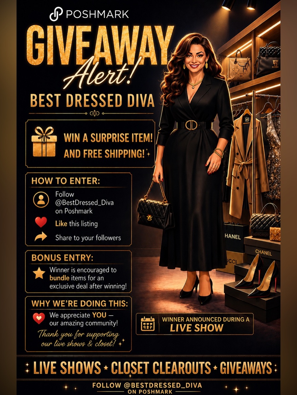 Giveaway Flyer!